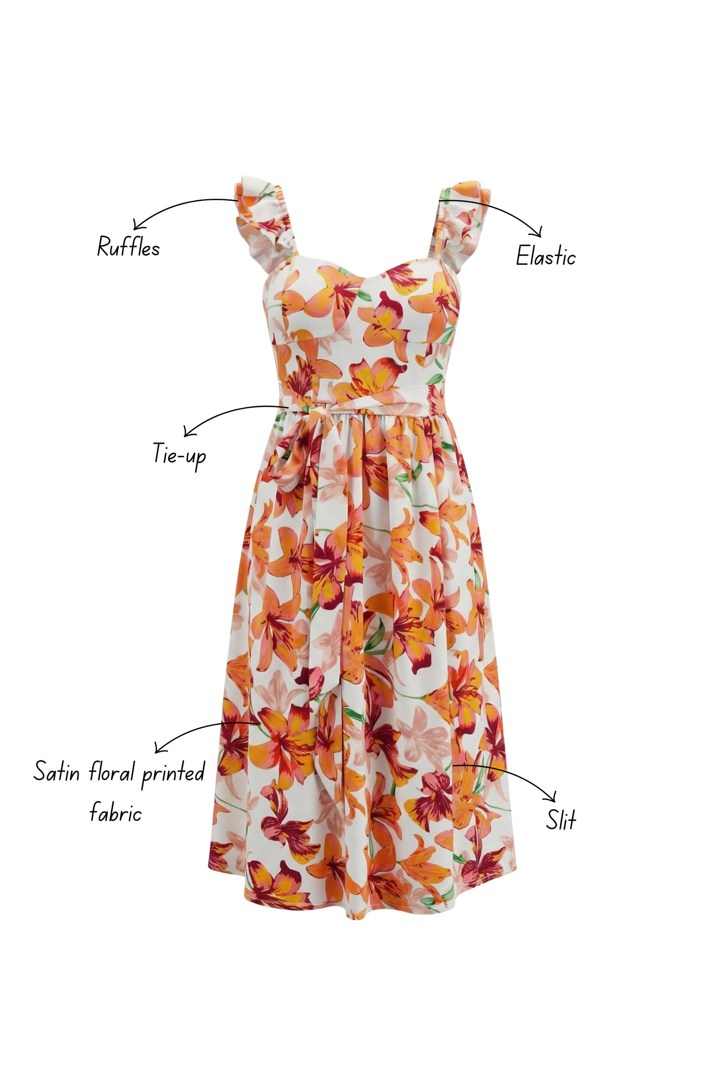 Orange Blossom Spritz Dress