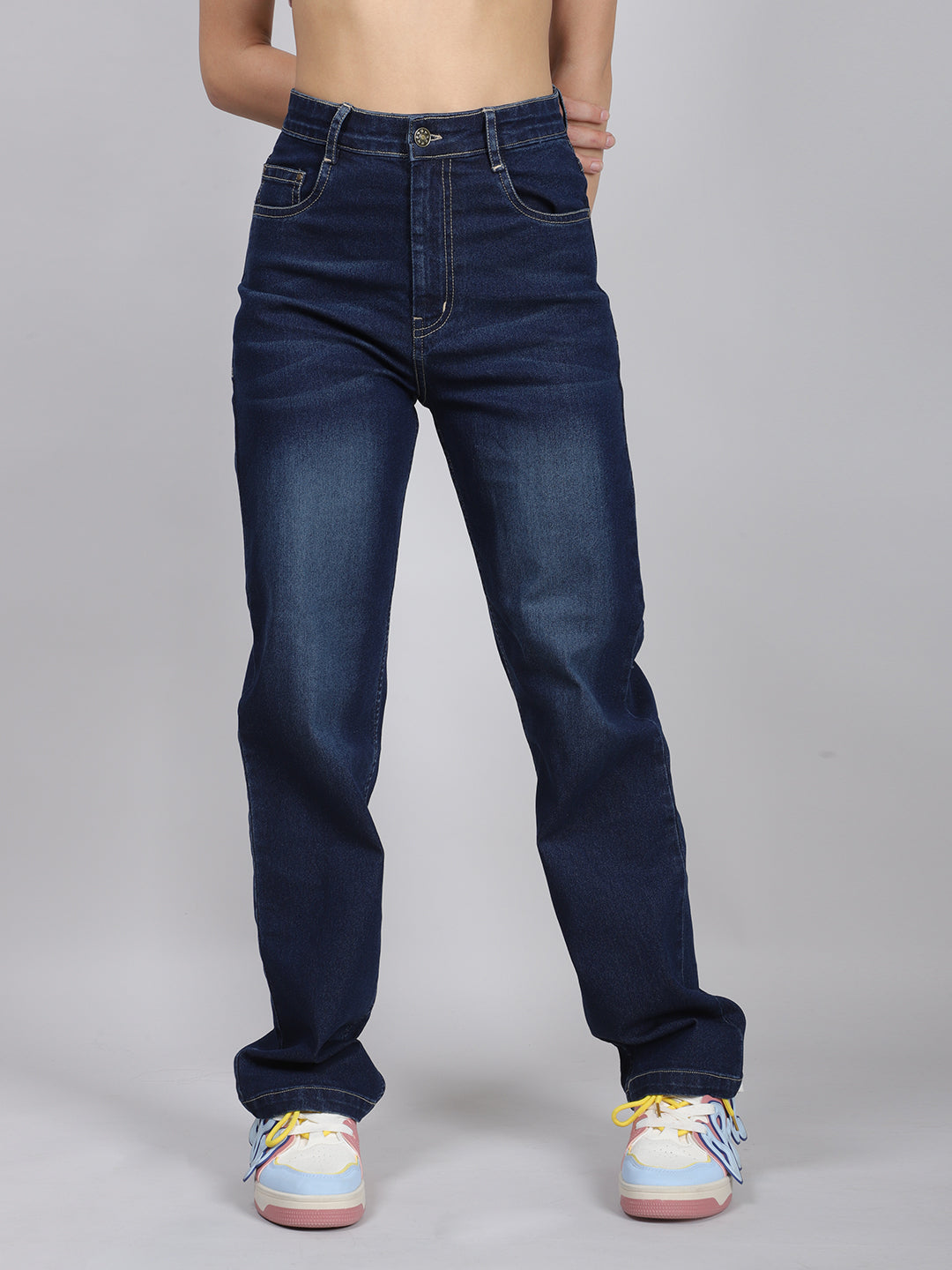 Basic Fit Pocket Blue Denim