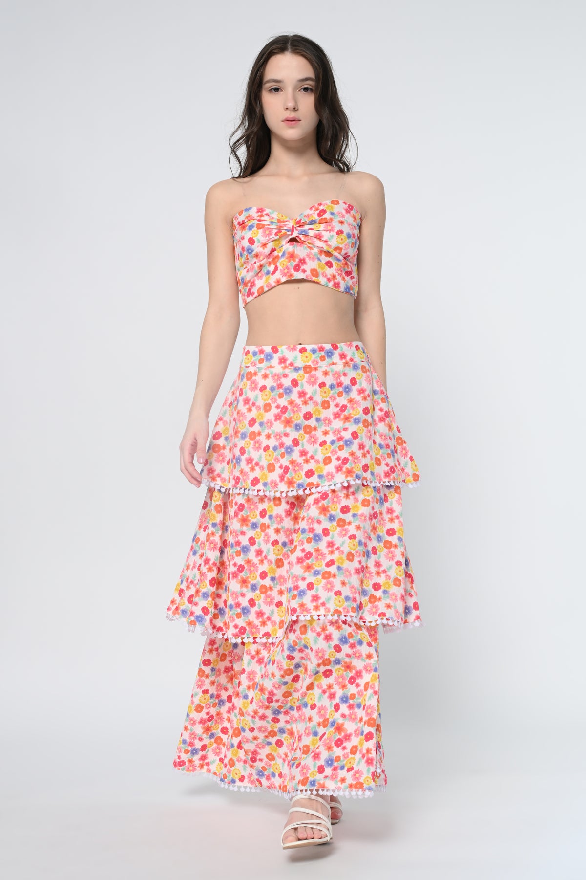 Floral Sangria Co-ord Set