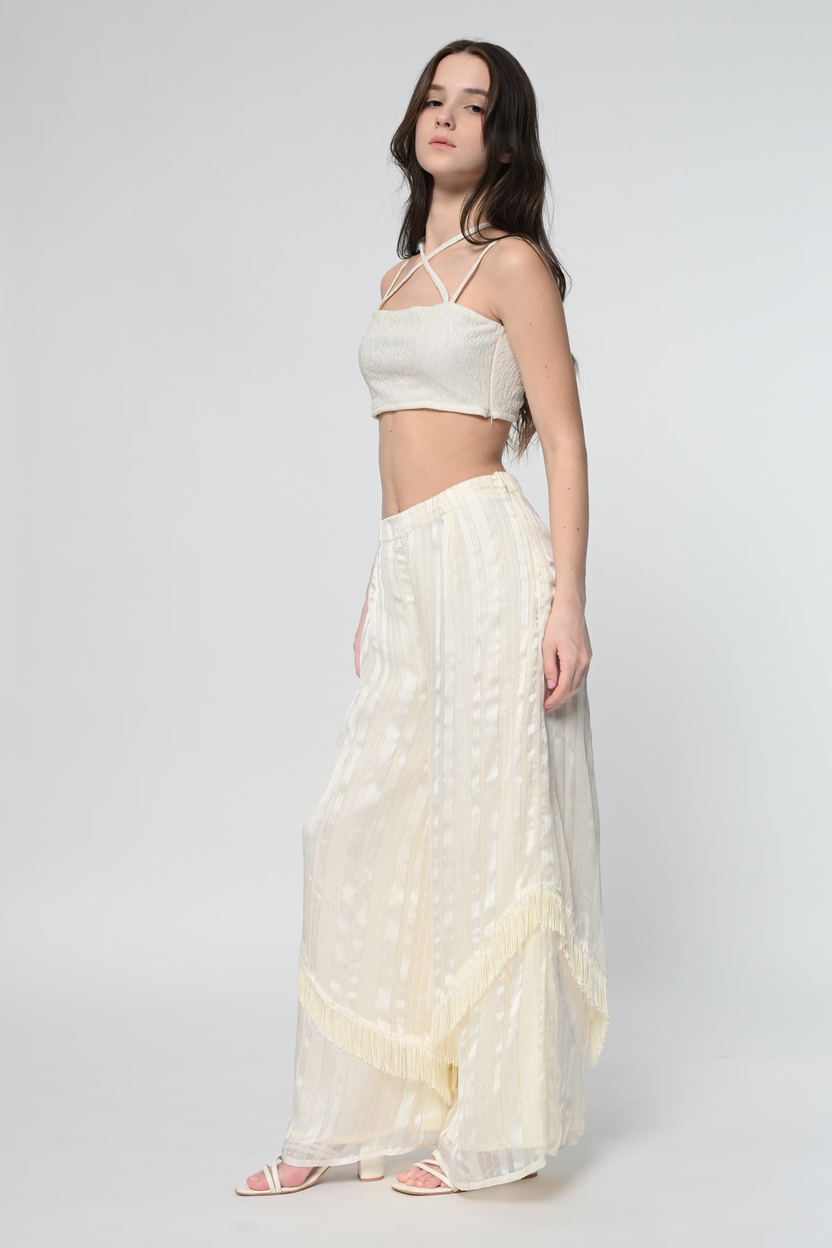 Boho-Glam Criss-Cross Co-ord Set