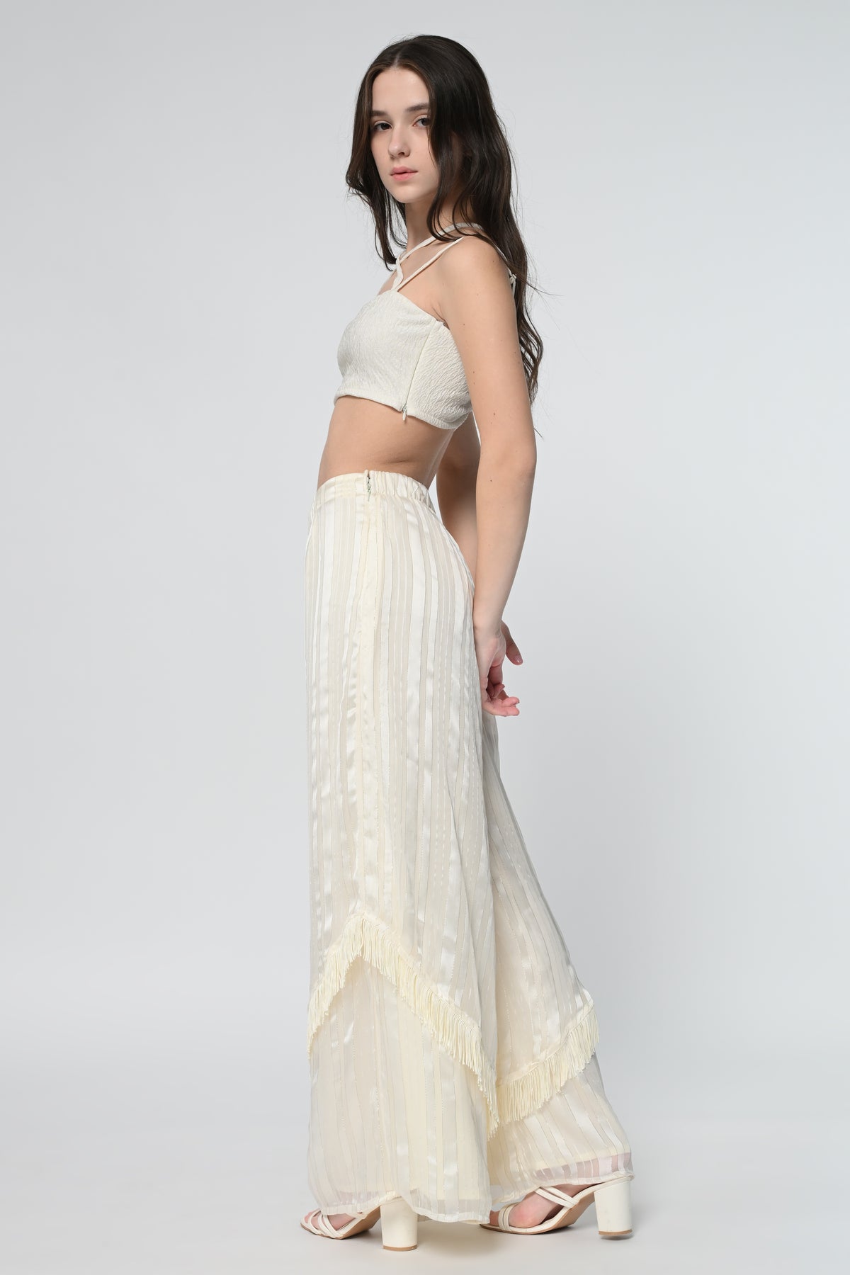 Boho-Glam Criss-Cross Co-ord Set