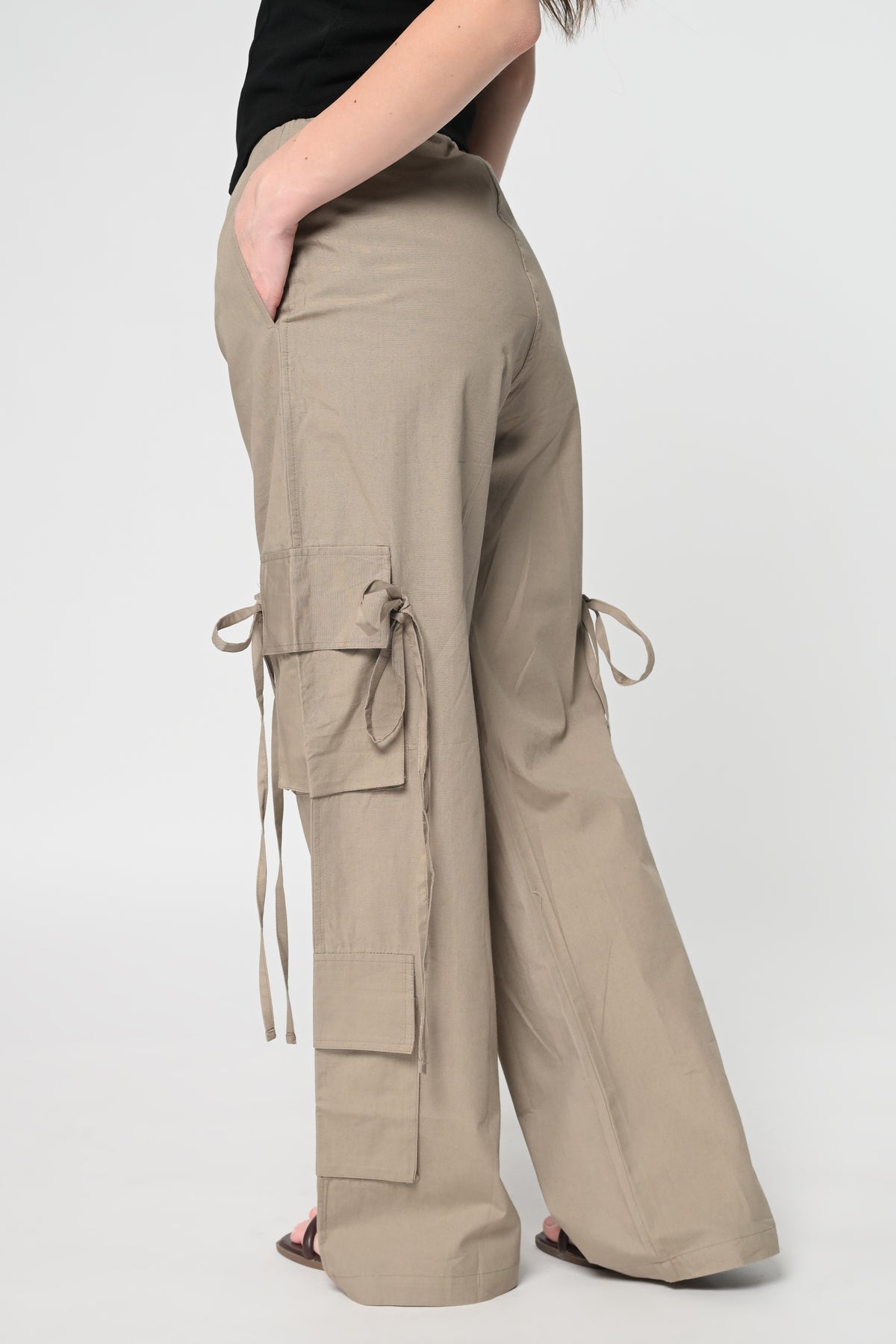 Olive High Waist Pant