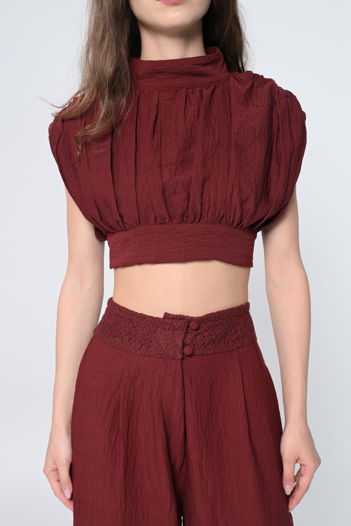 Bordeaux Luxe Co-Ord Set
