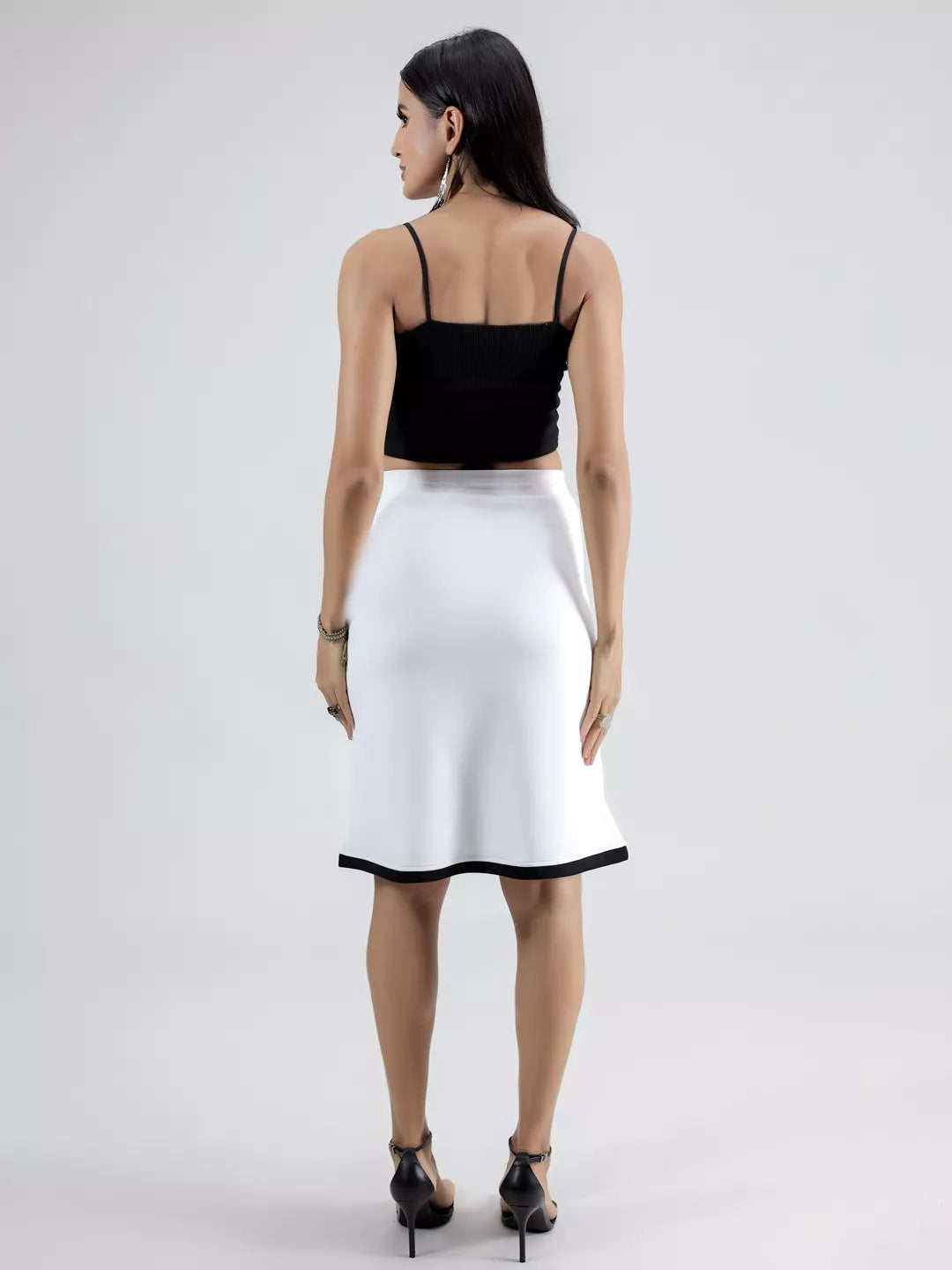 White Pocket Skirt