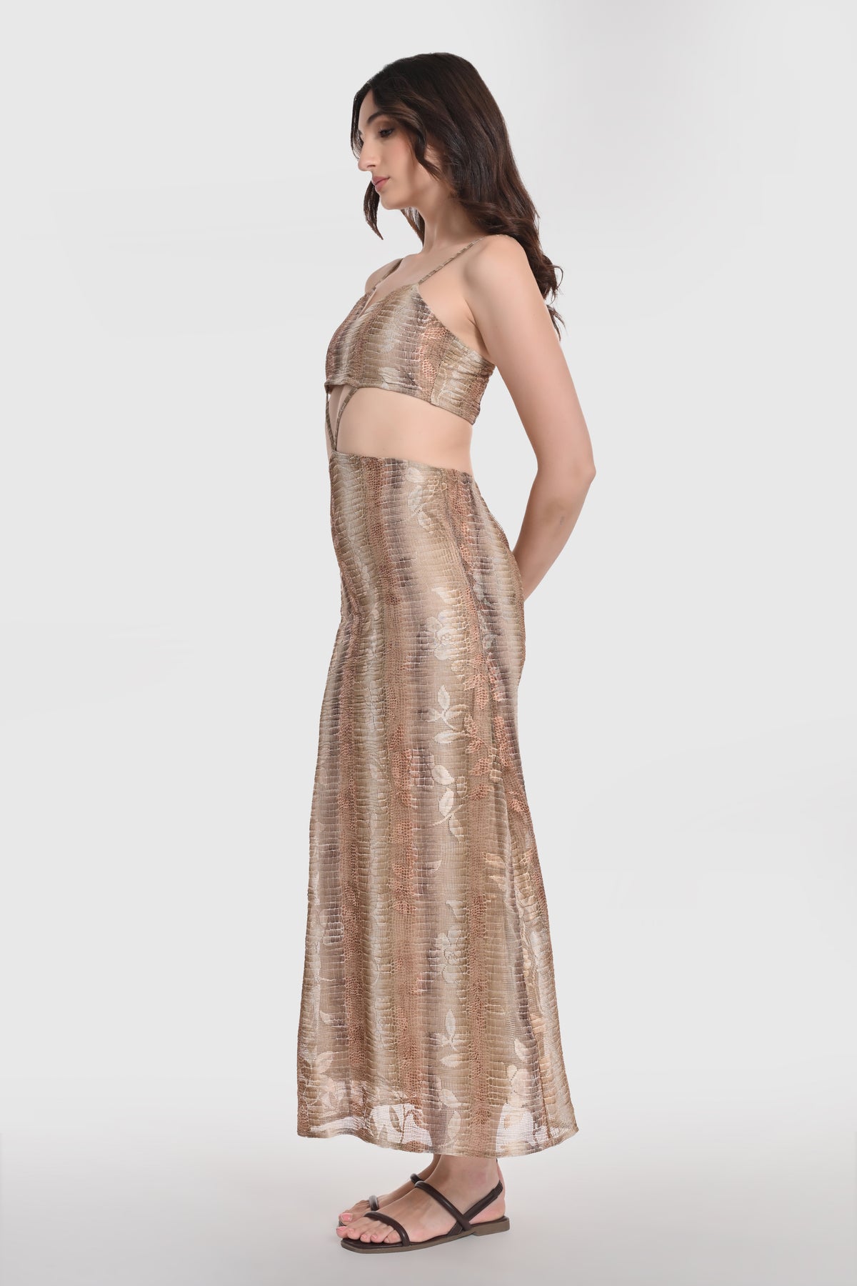 Rustic Luxe Strappy Dress