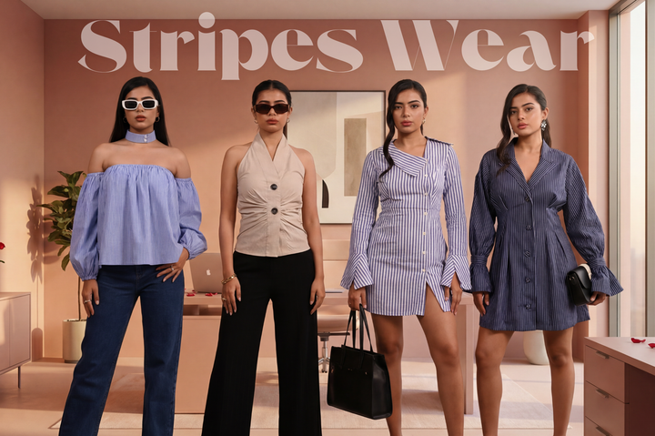 How to Style Stripes for a Professional Office Look (Dresses & Tops Edition)