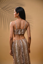 Rustic Luxe Strappy Dress