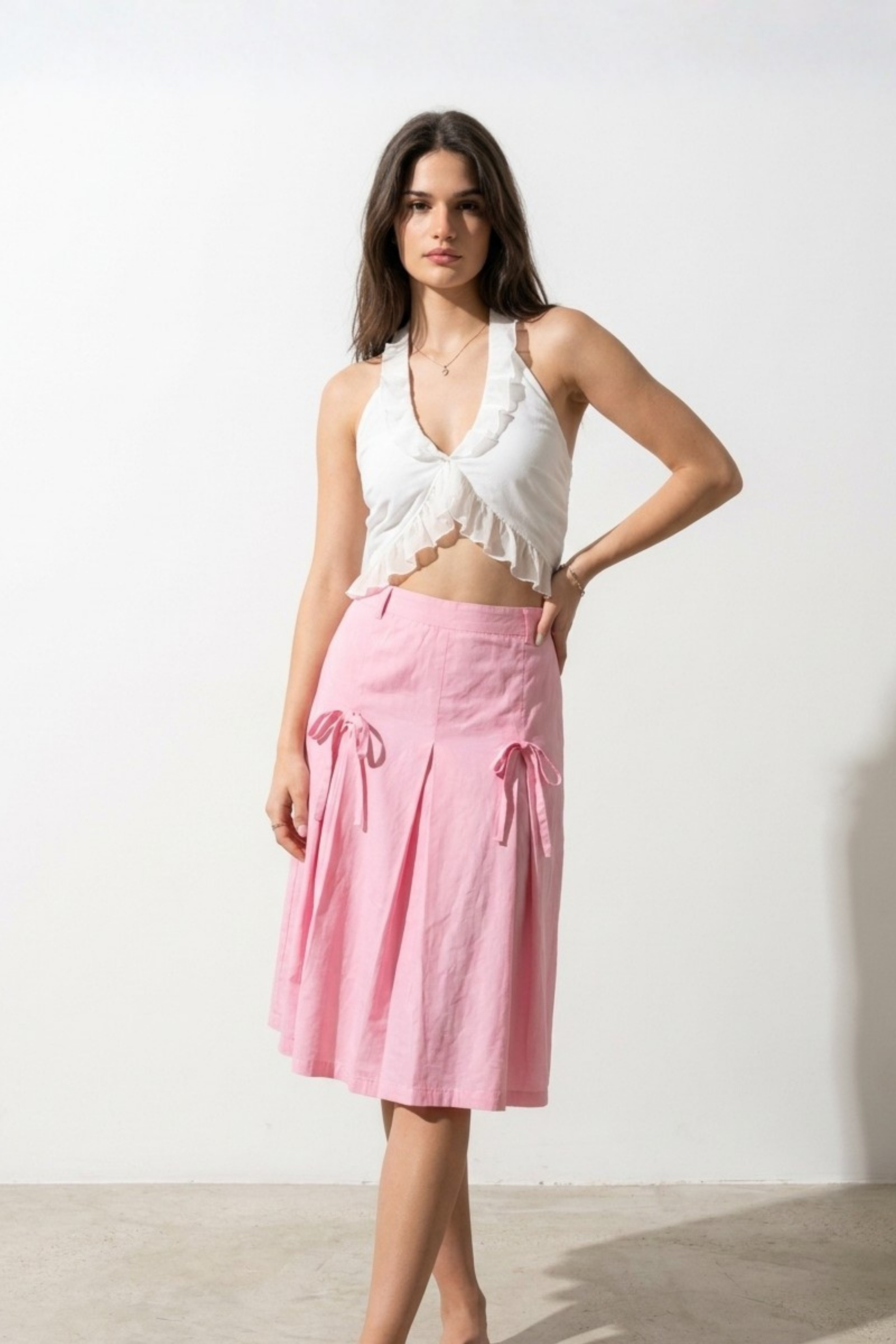 Blush Breeze Charm Co-ord Set