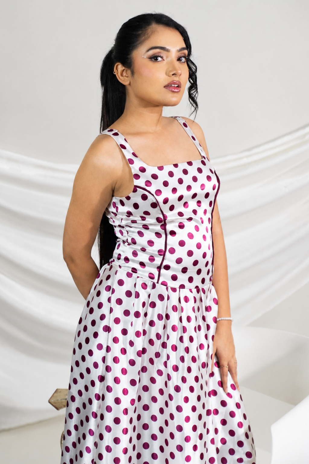 Polka Princess Maxi dress