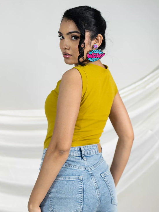 Olive Buckel Top