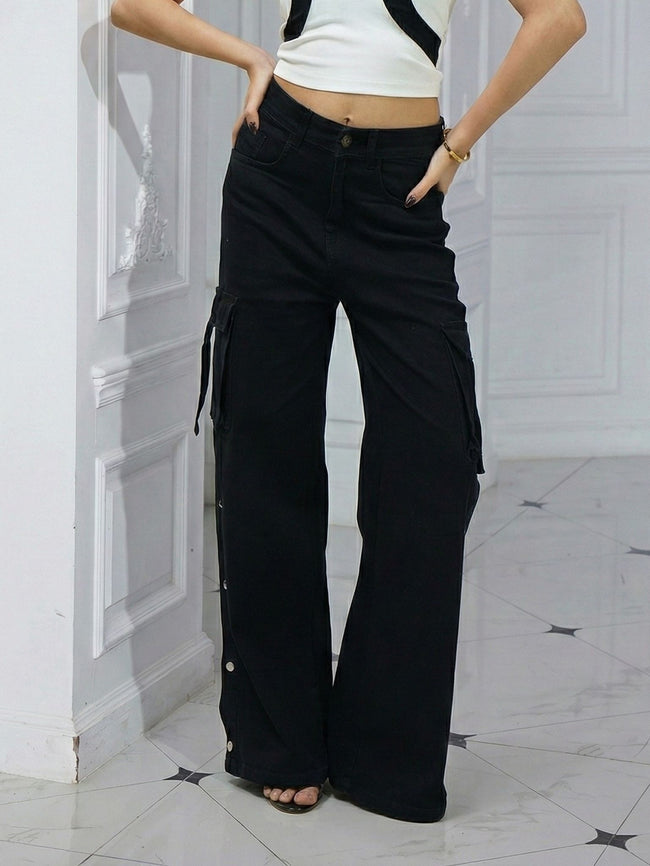 Noir Edition Flare Denim Hover Image
