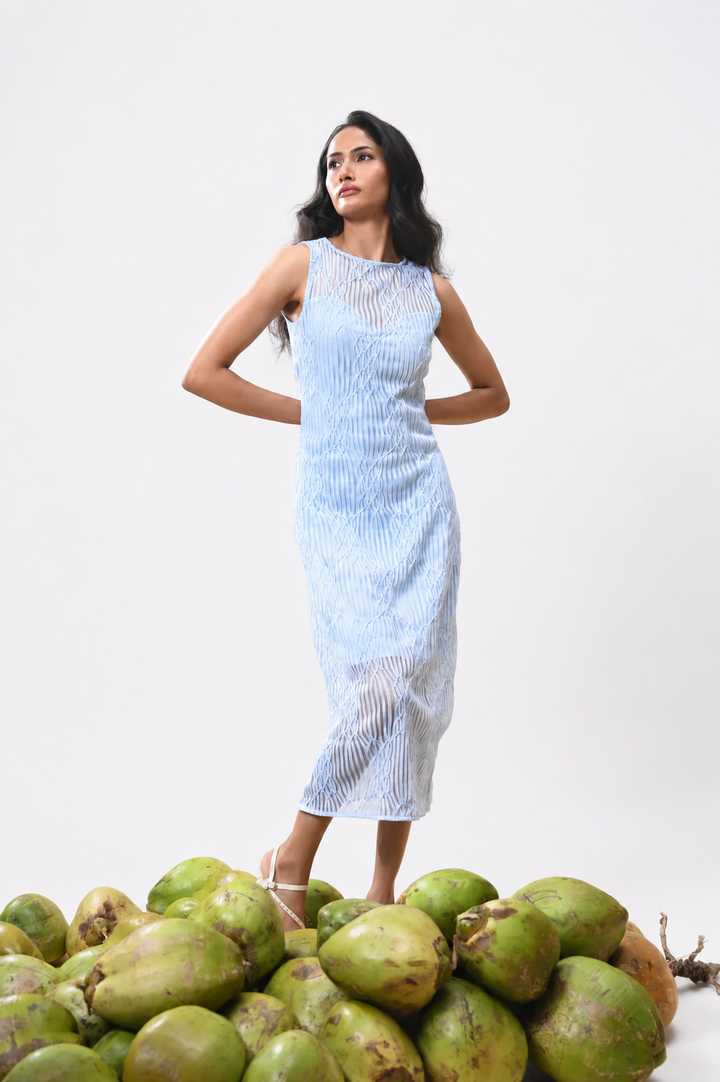 Linear Grace Bodycon Dress