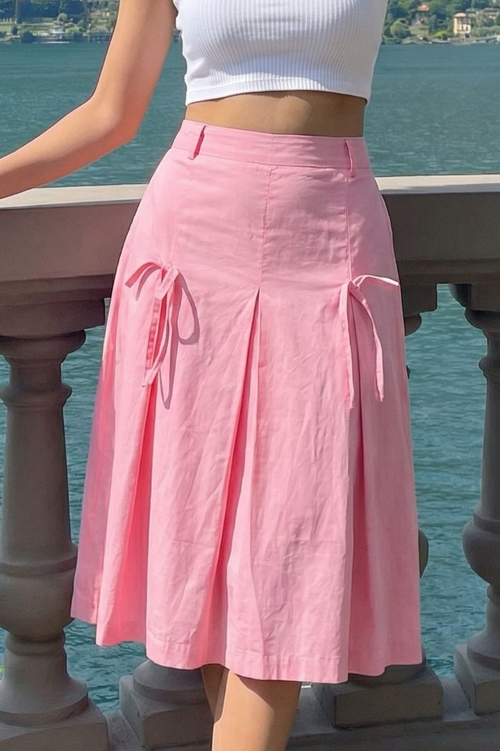 Pink Bow Skirt