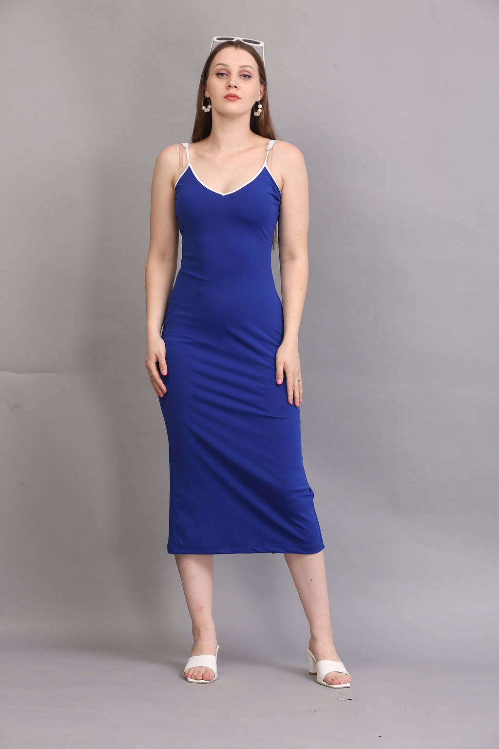 Royal Blue Bodycon Dress