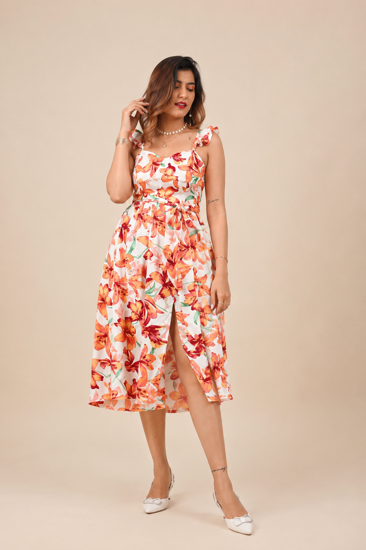Orange Blossom Spritz Dress