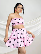 Playful Pink Polka Co-ord set
