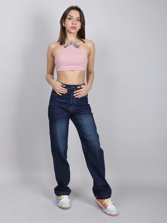 Basic Fit Pocket Blue Denim