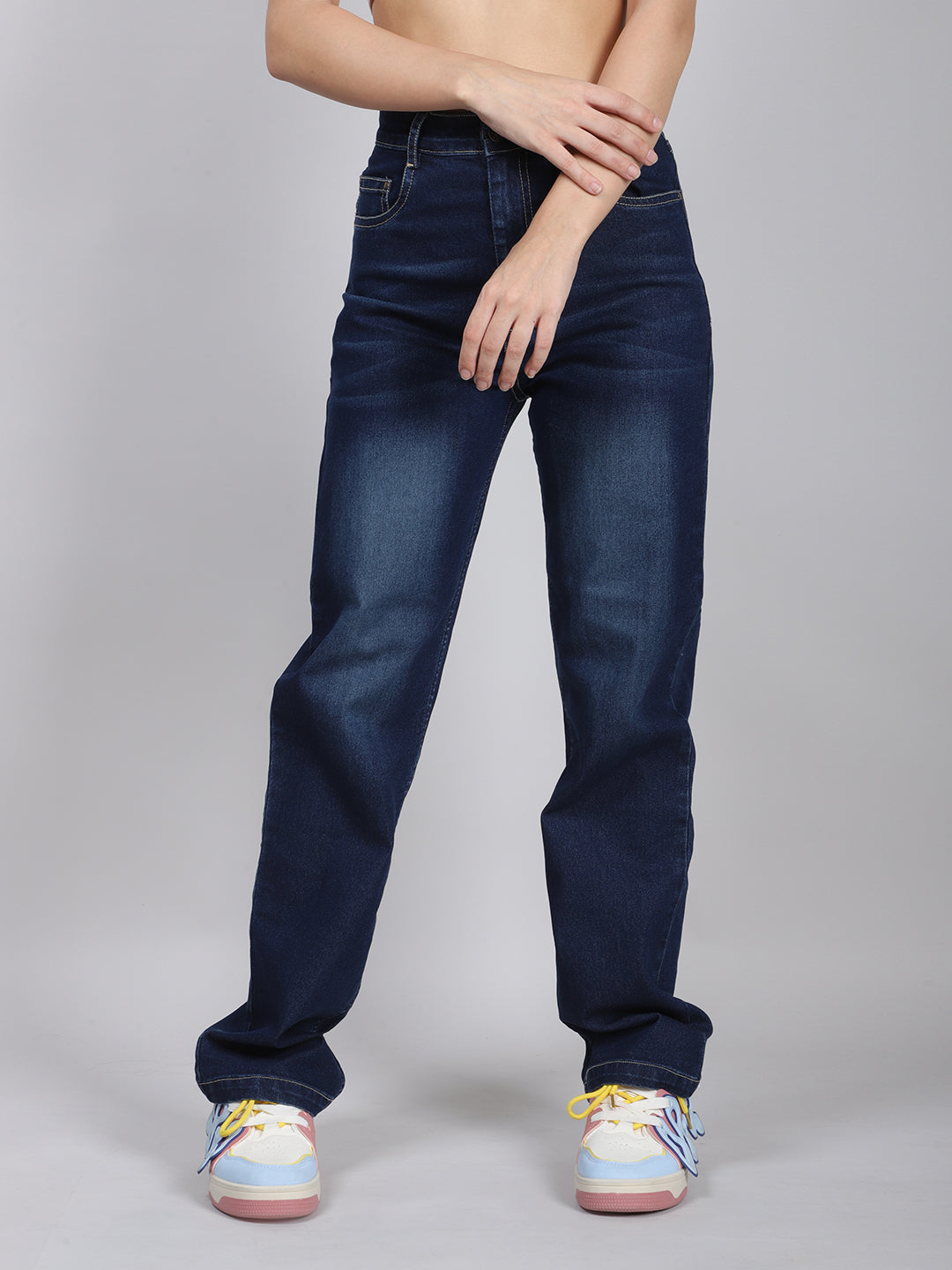 Basic Fit Pocket Blue Denim