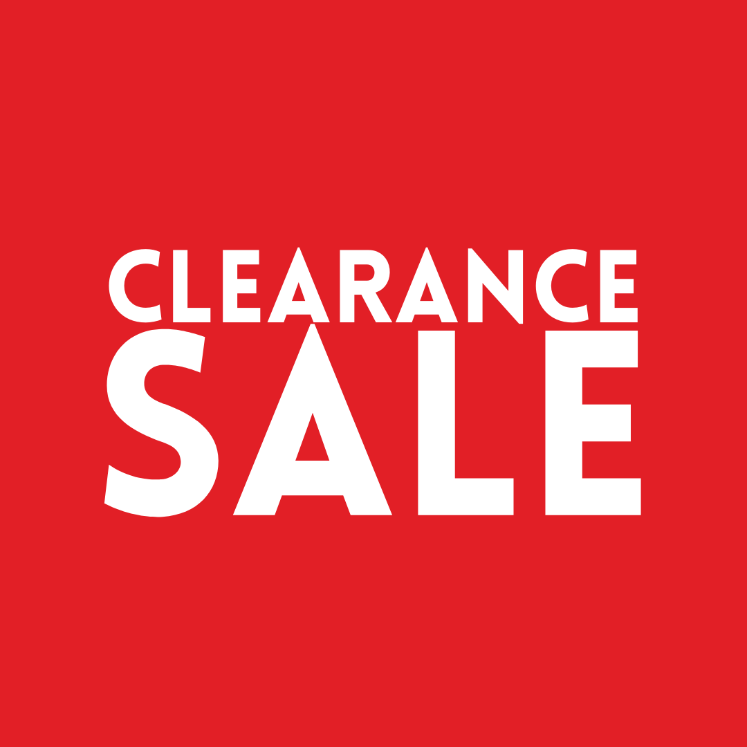 CLEARANCE SALE
