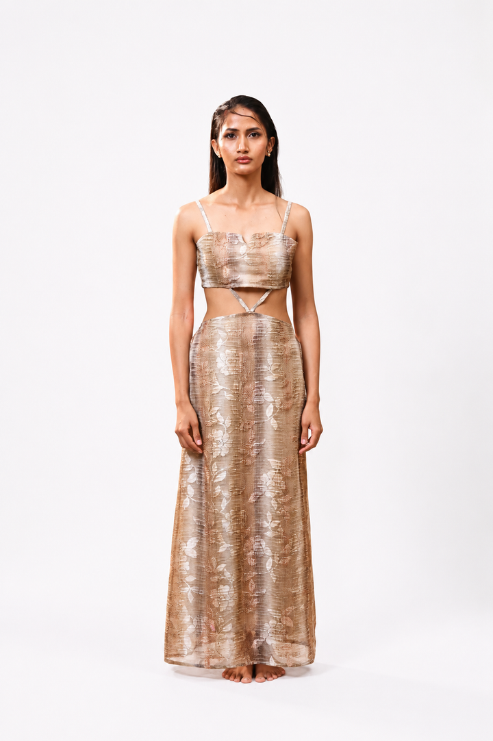 Rustic Luxe Strappy Dress