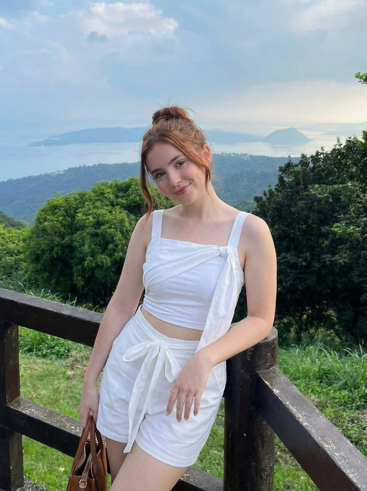 Ivory Knot Co-ord Set