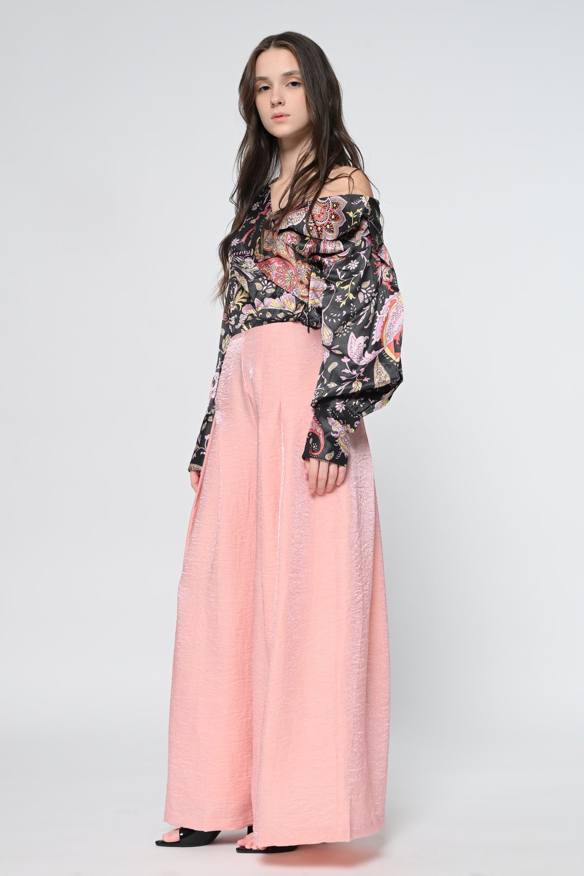 Peach Muse Printed Co-ord Set