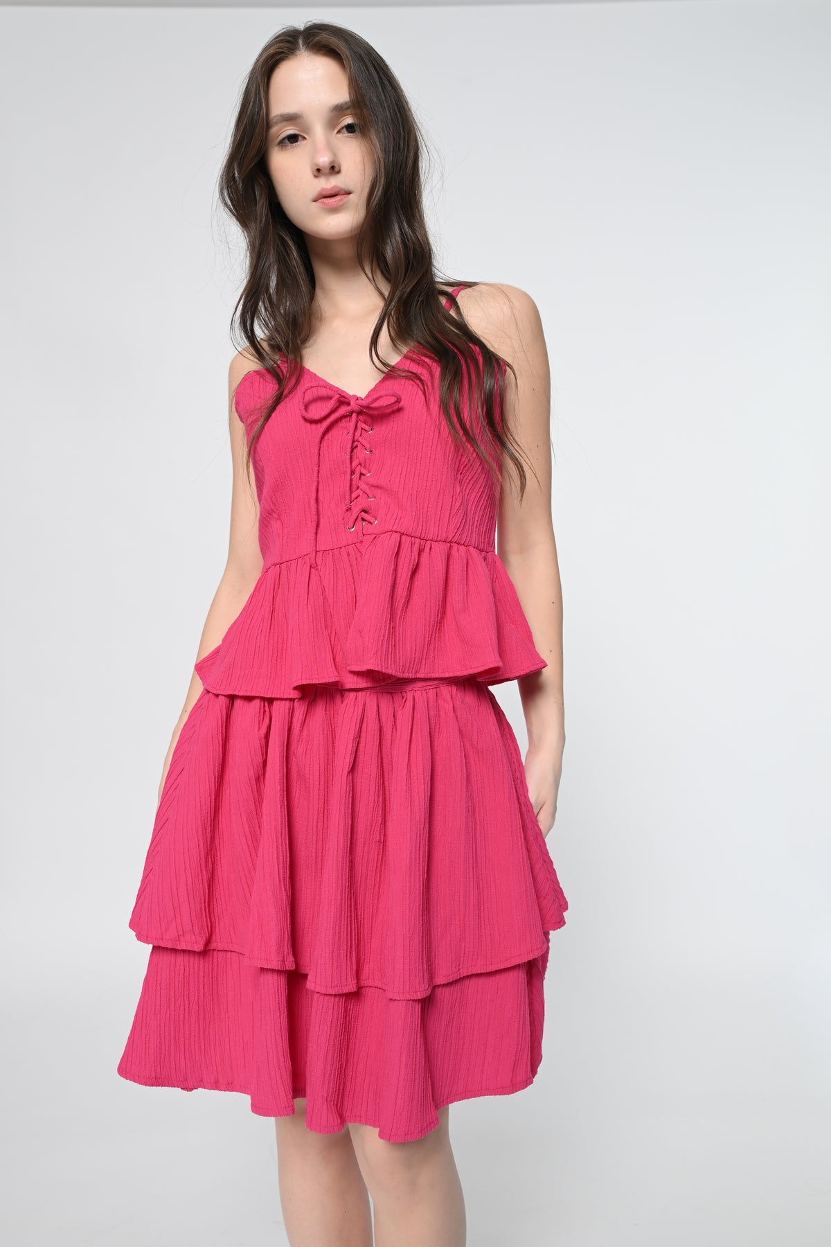 Rose Ruffle Co-ord Set