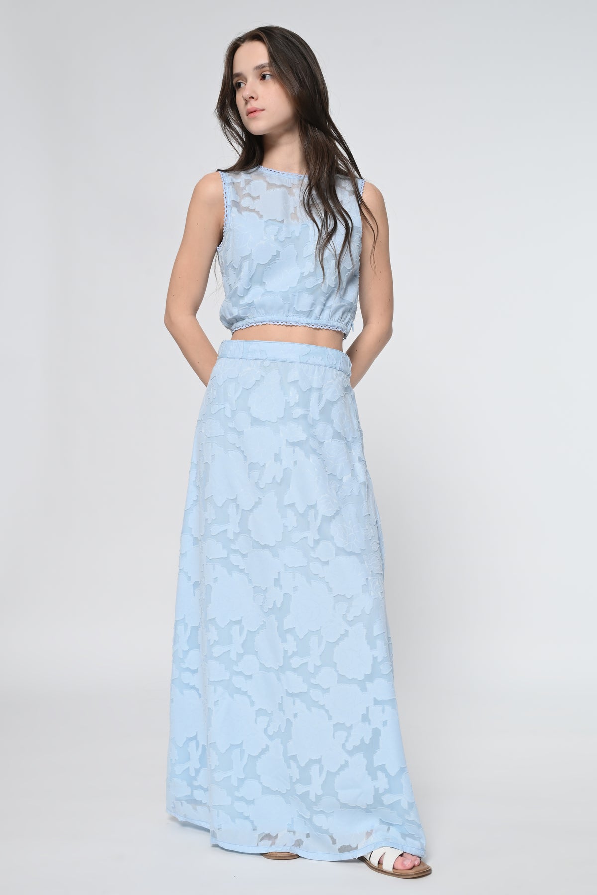 Sky Blossom Co-ord Set