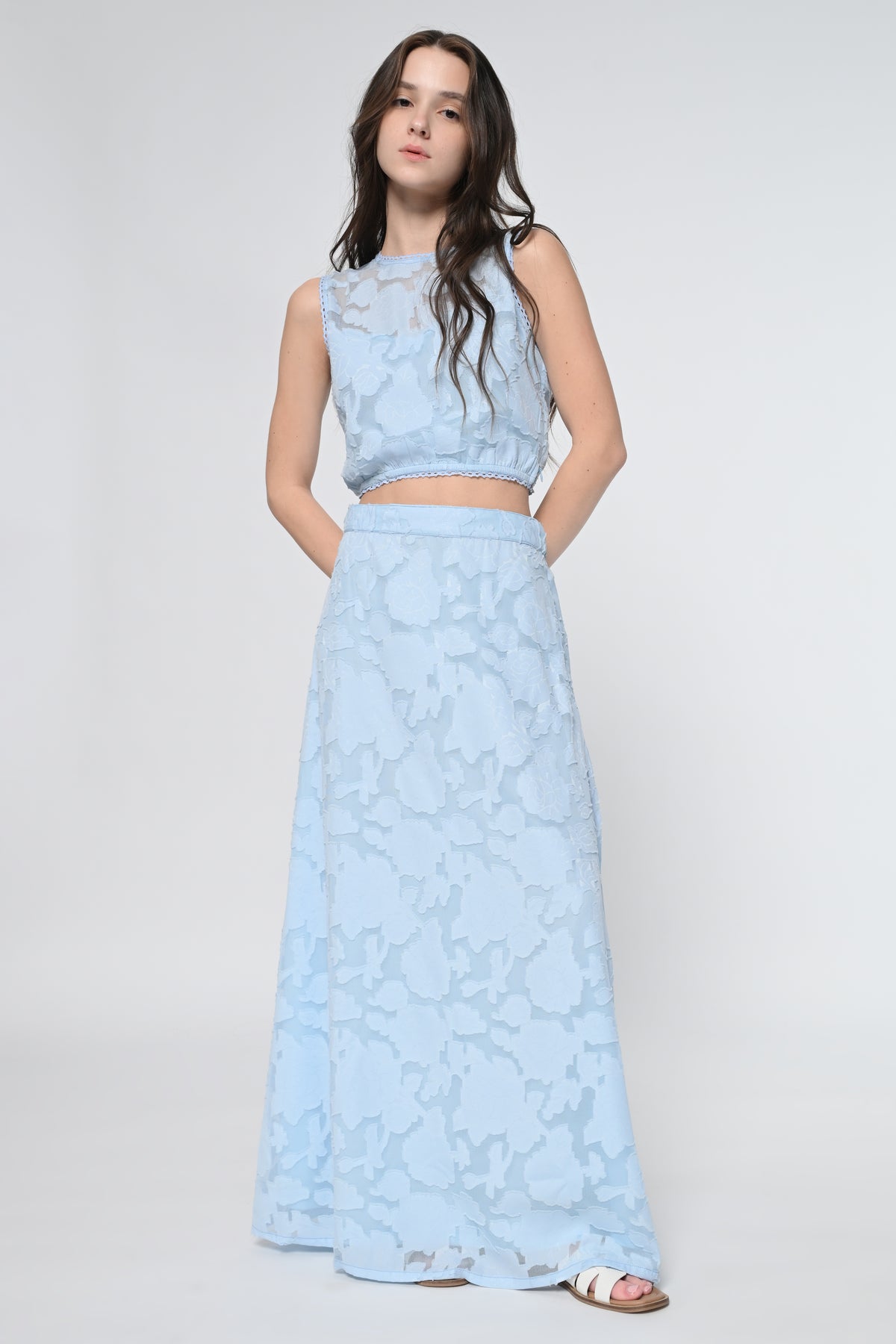 Sky Blossom Co-ord Set
