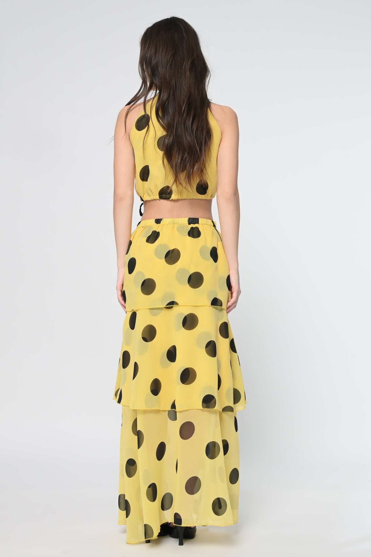 Retro -Chic Flounce Co-ord Set