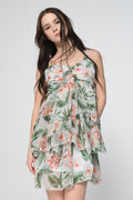 Babydoll Tiered Mini Dress