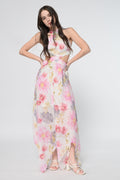 Blooming Grace Asymmetrical Dress