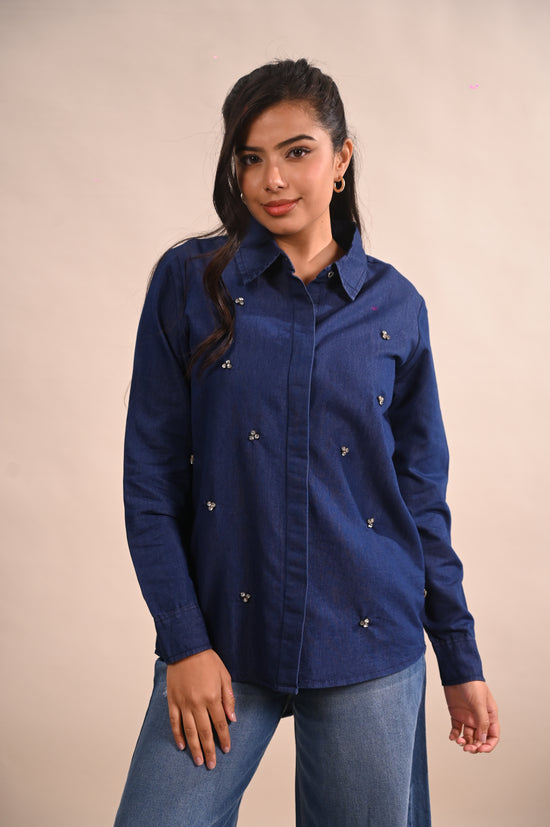 Blue Denim Shirt