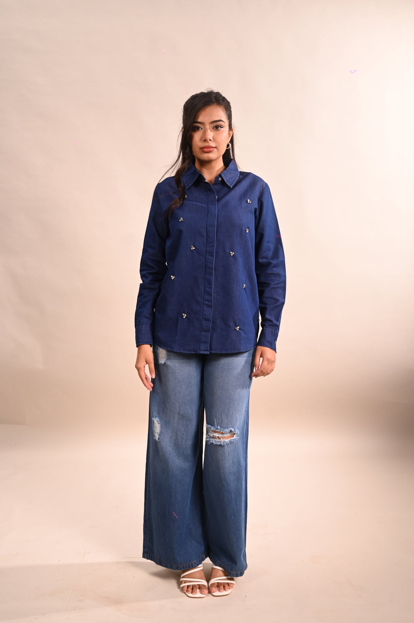 Blue Denim Shirt