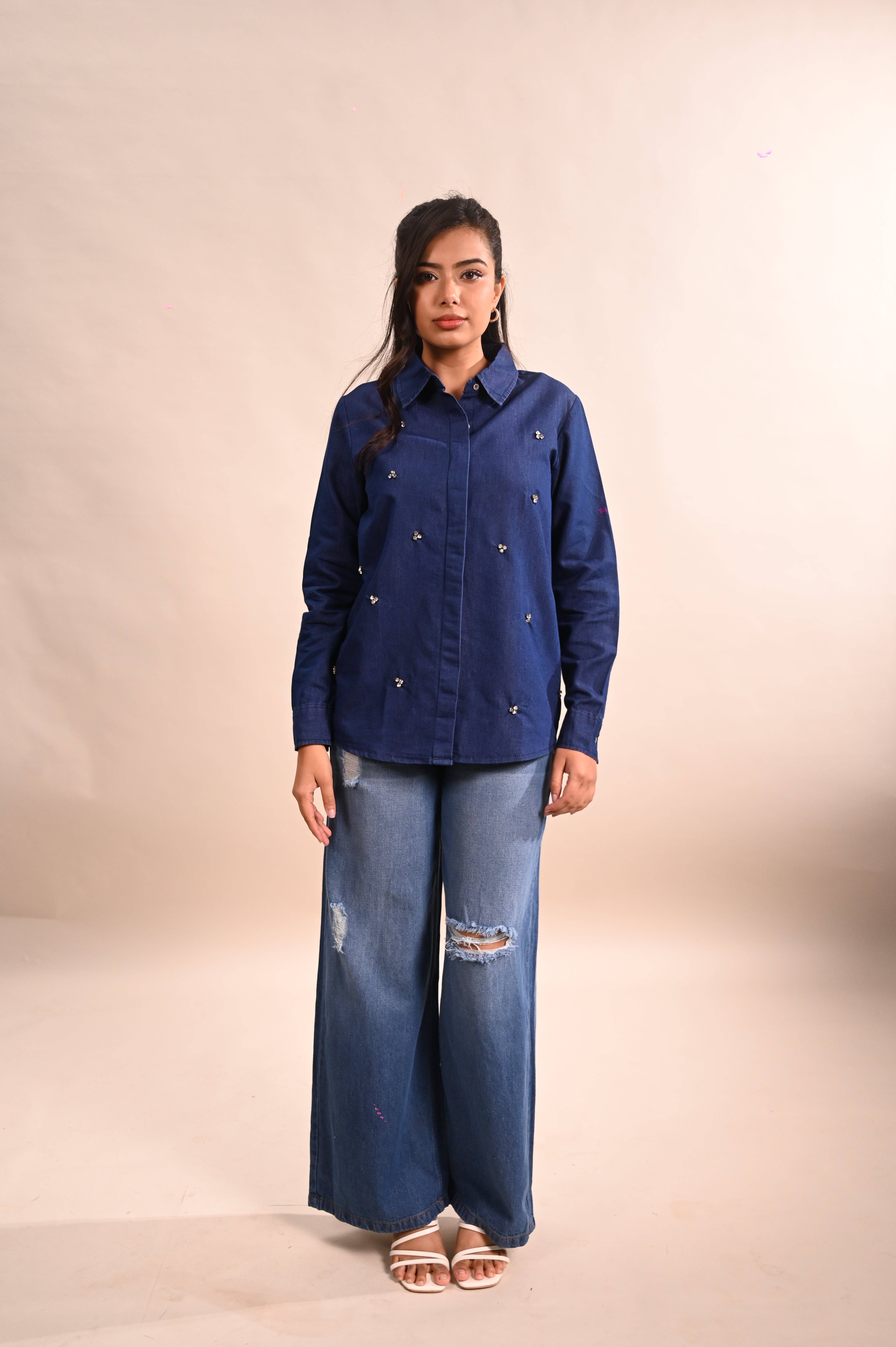 Blue Denim Shirt