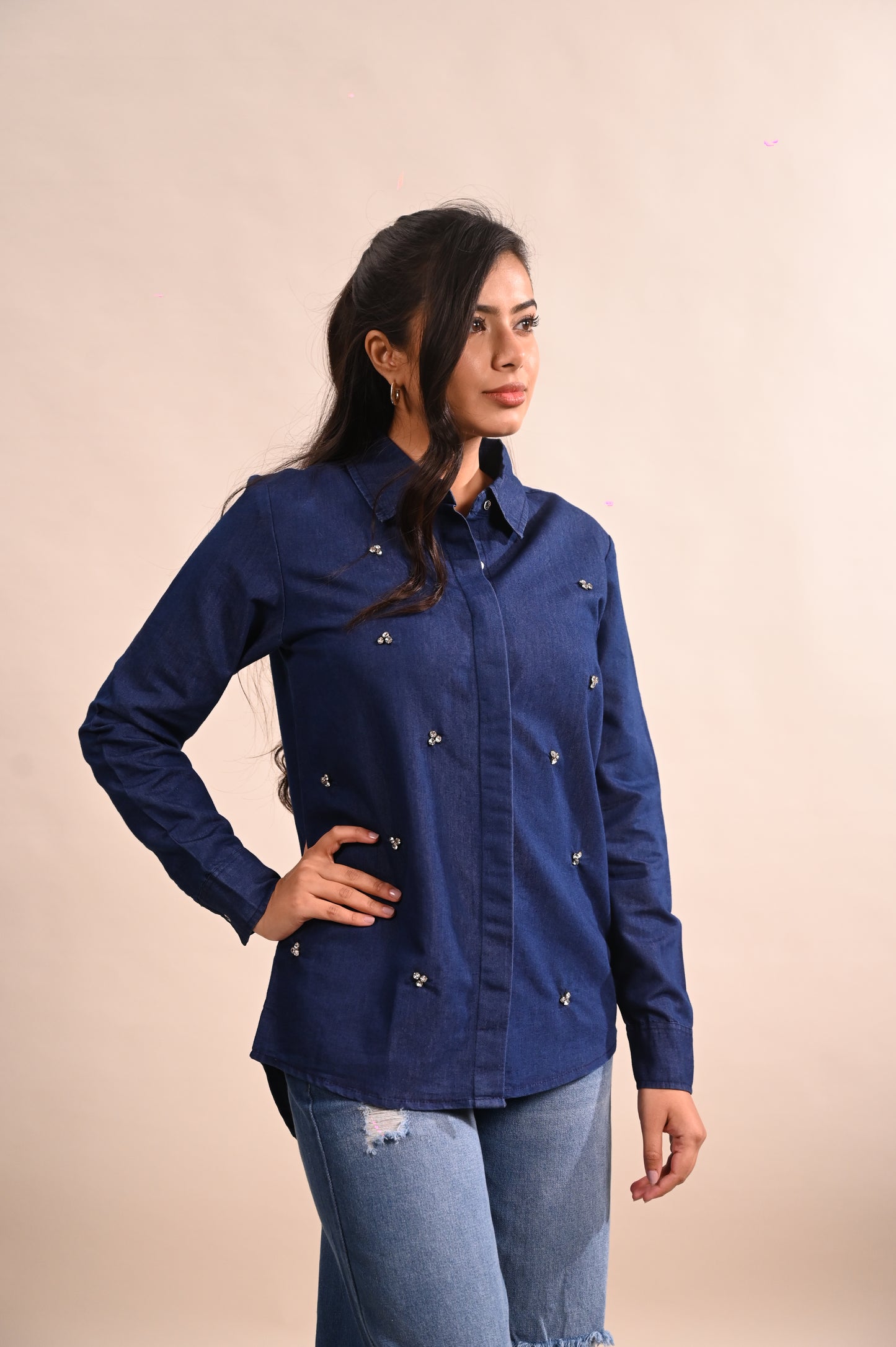 Blue Denim Shirt
