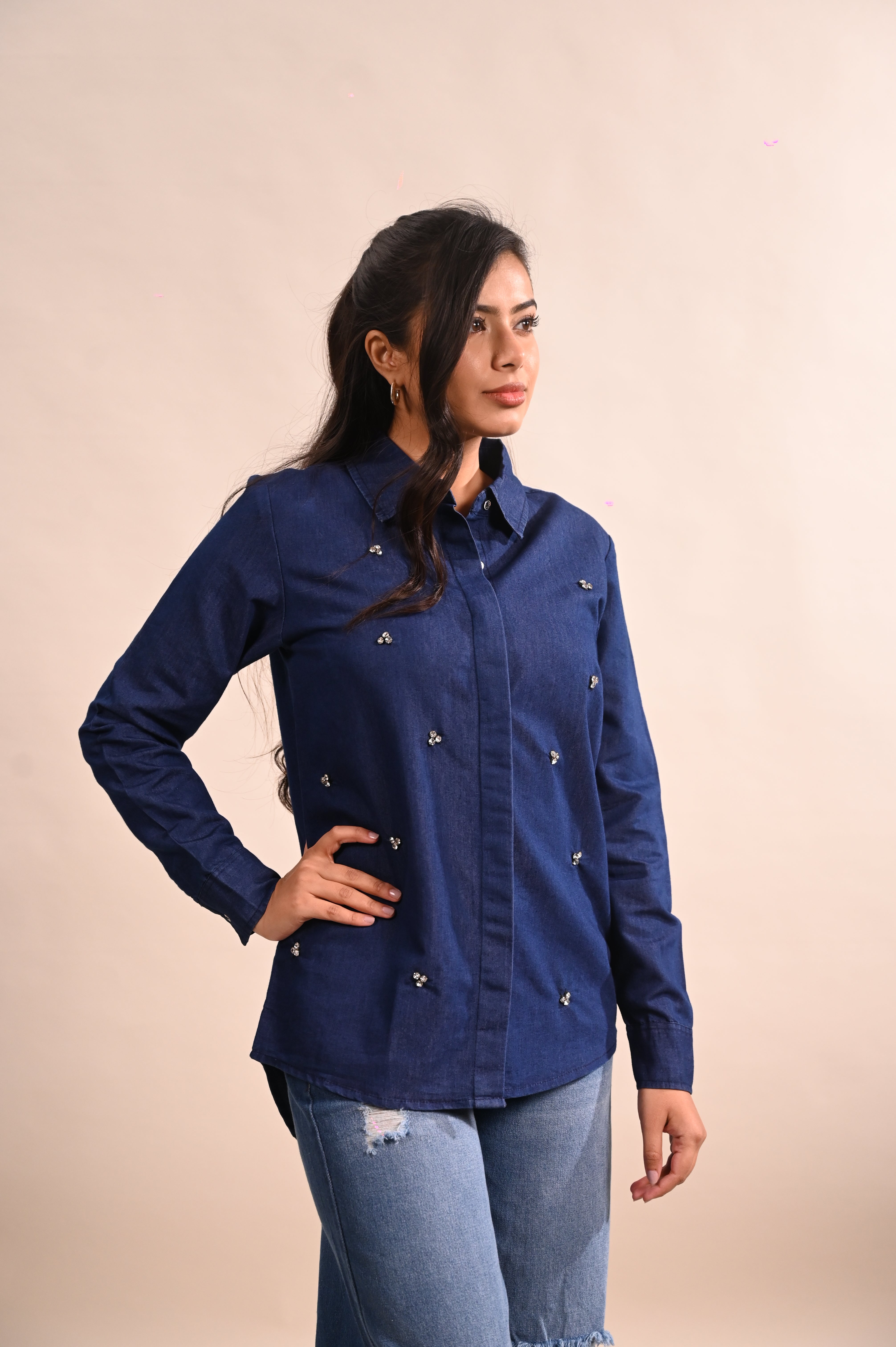 Blue Denim Shirt