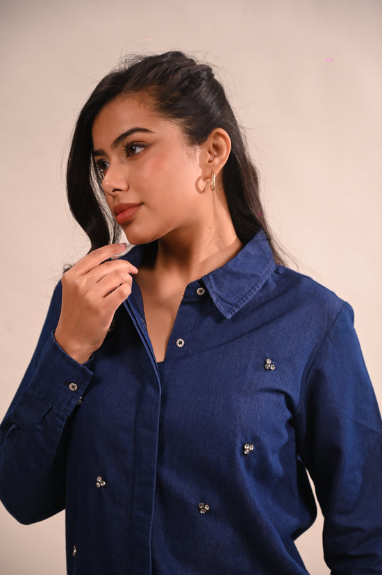 Blue Denim Shirt