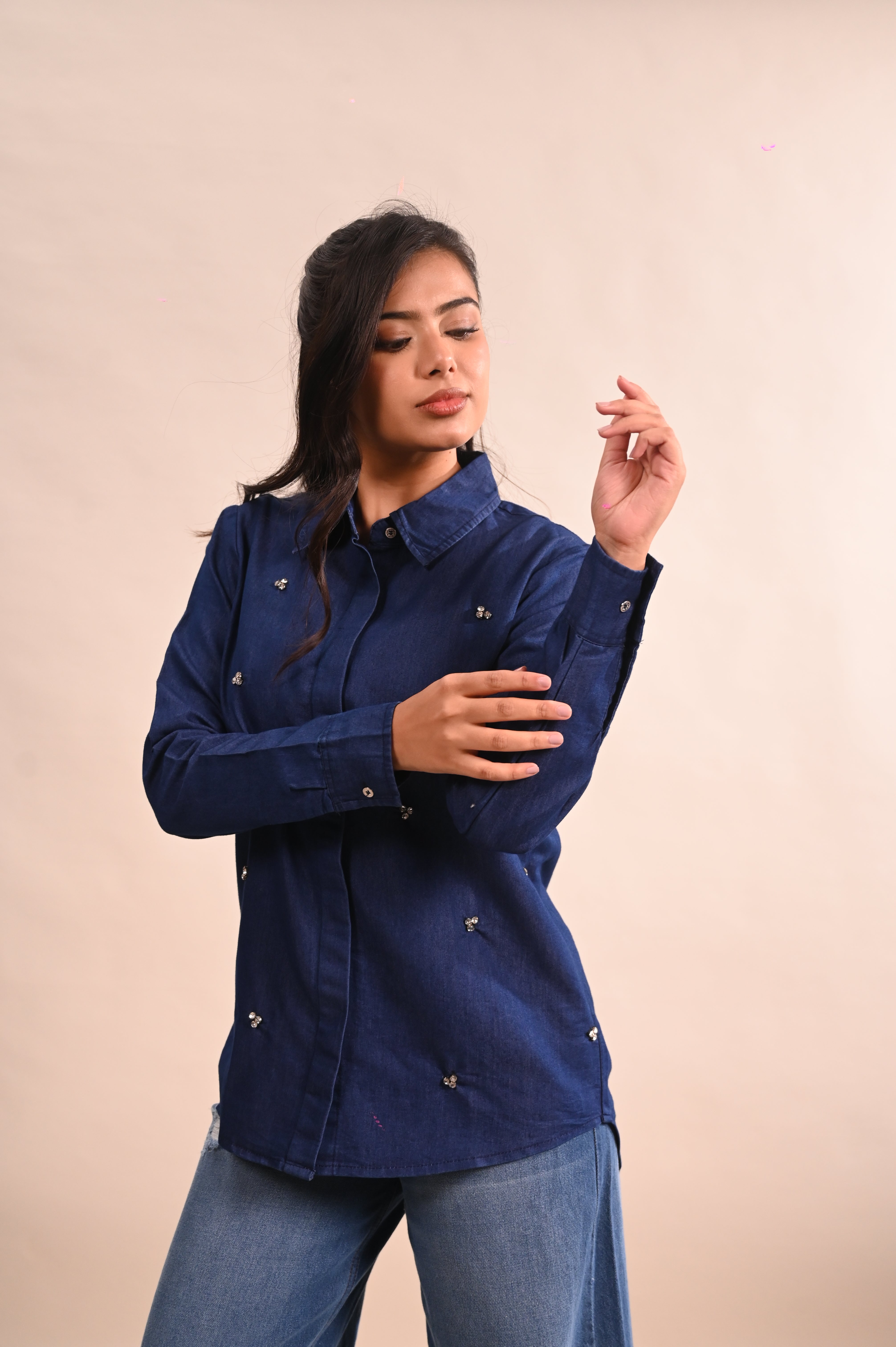 Blue Denim Shirt