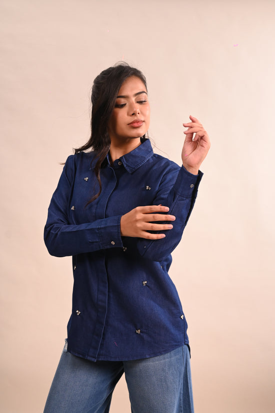 Blue Denim Shirt