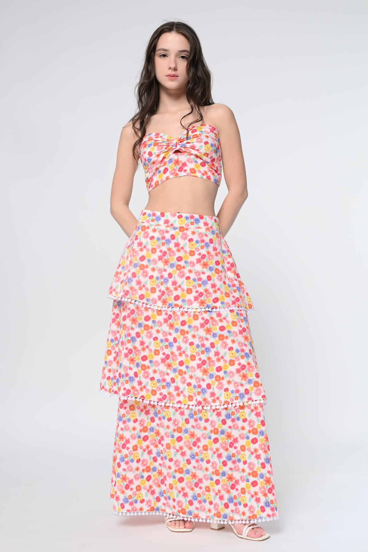 Floral Sangria Co-ord Set