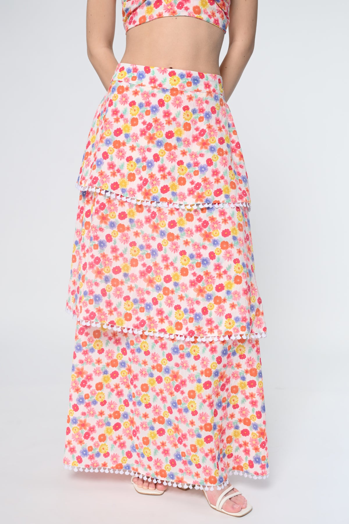 Floral Sangria Co-ord Set