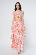 Floral Sangria Co-ord Set