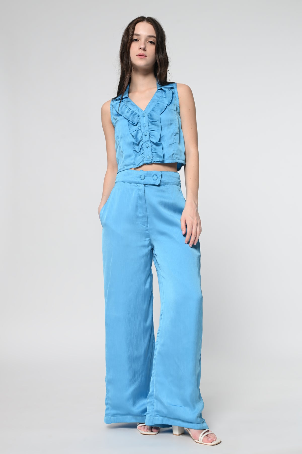 Sky Blue Serenity Co-ord Set