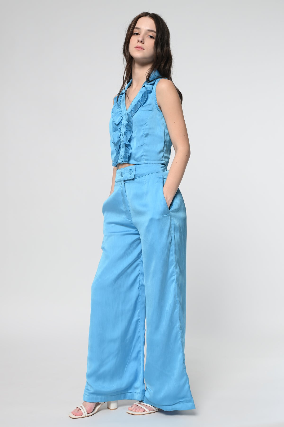 Sky Blue Serenity Co-ord Set