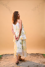 Floral Whisper Ruffle Dress