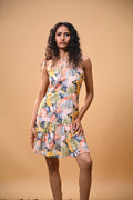 Tropical Bloom Mini Dress