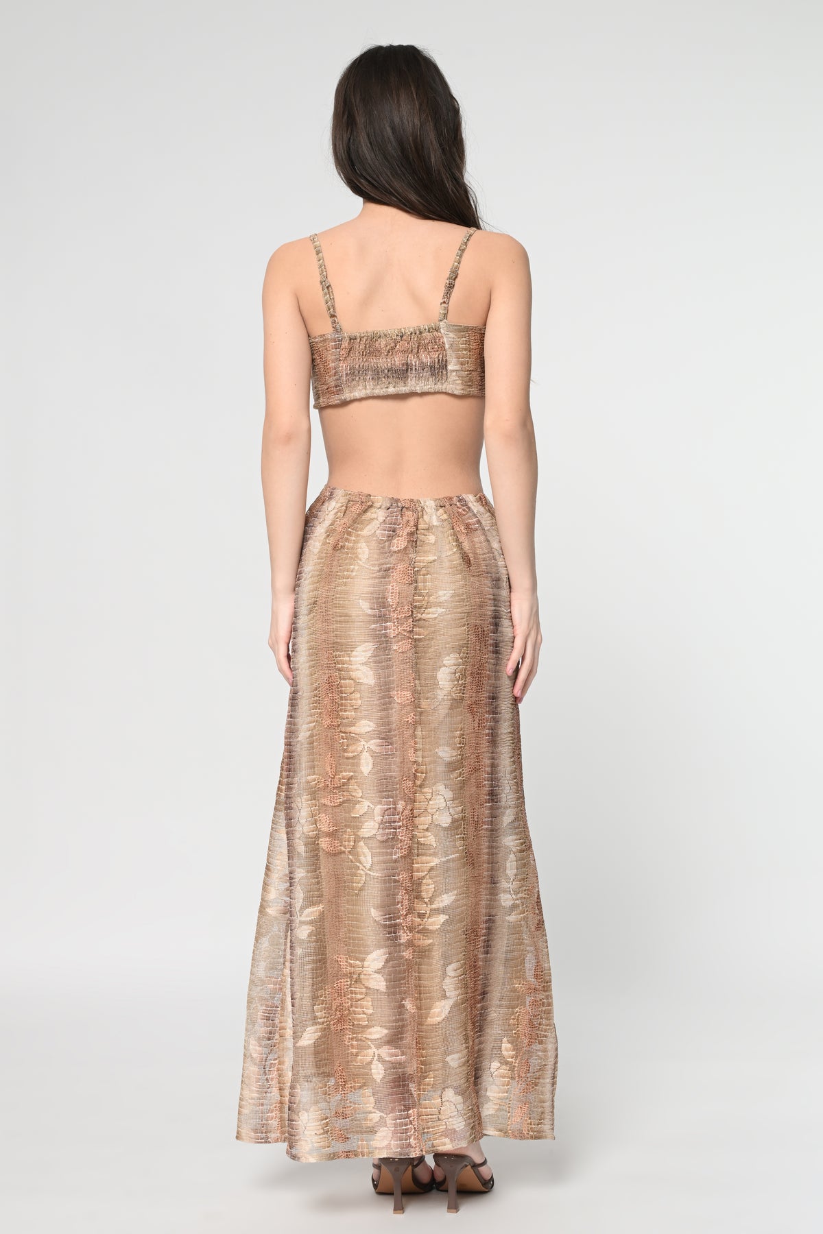Rustic Luxe Strappy Dress