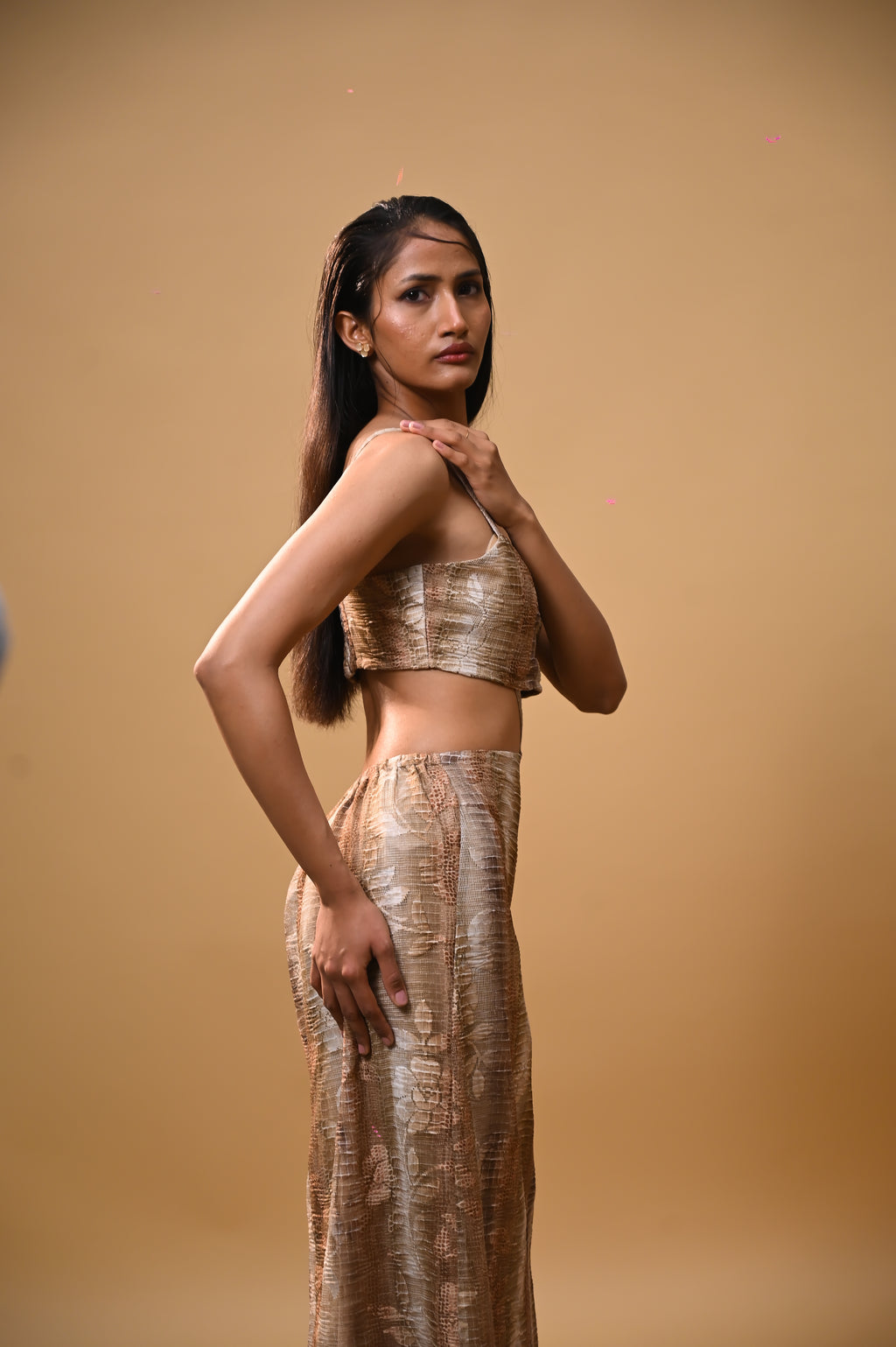 Rustic Luxe Strappy Dress