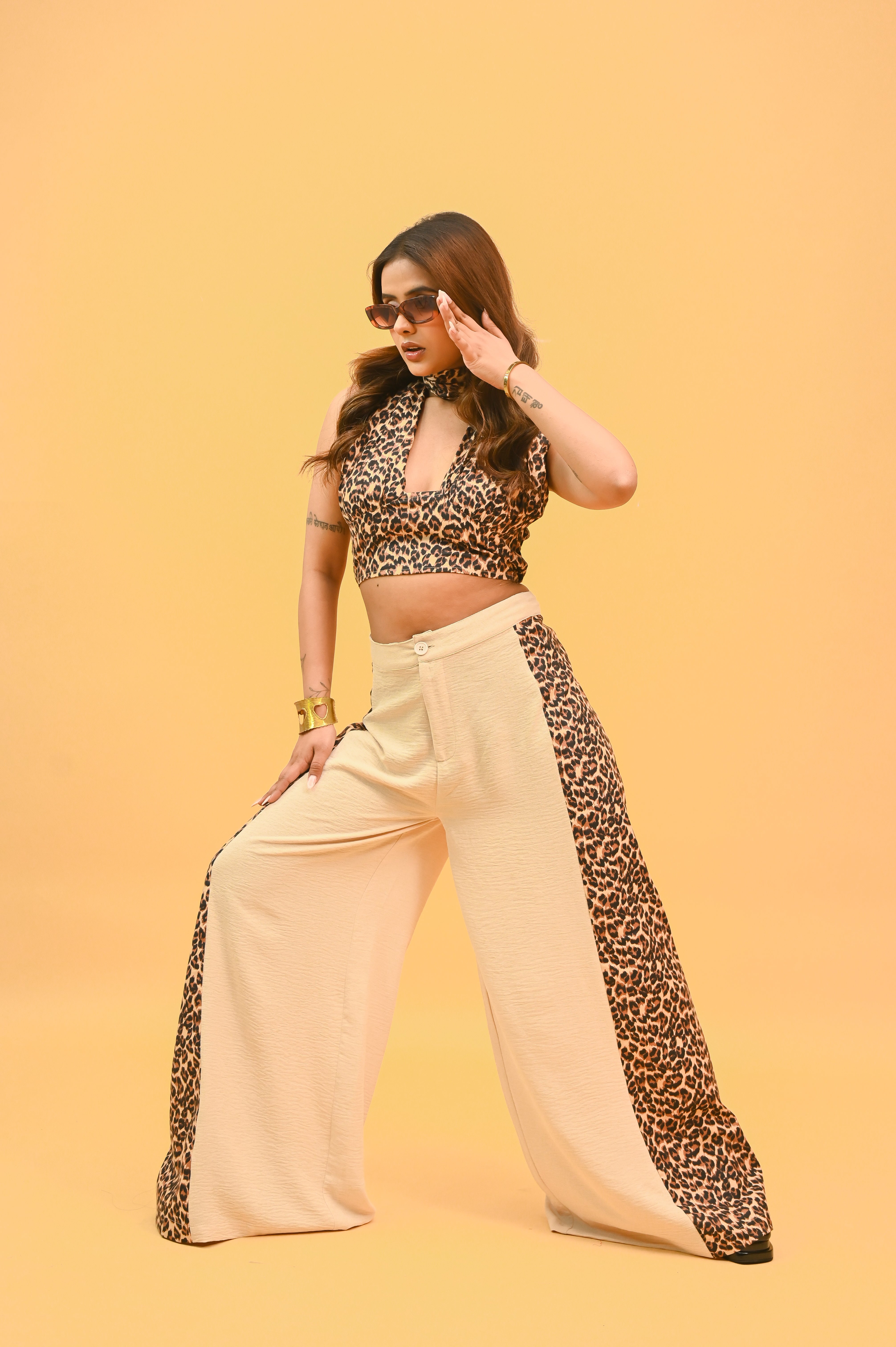 Leopard Luxe Coord Set